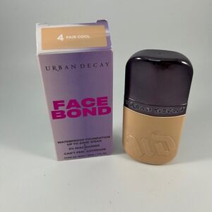 Urban Decay Face Bond Foundation Waterproof‎ - 4 Fair Cool - 1 fl oz NIB